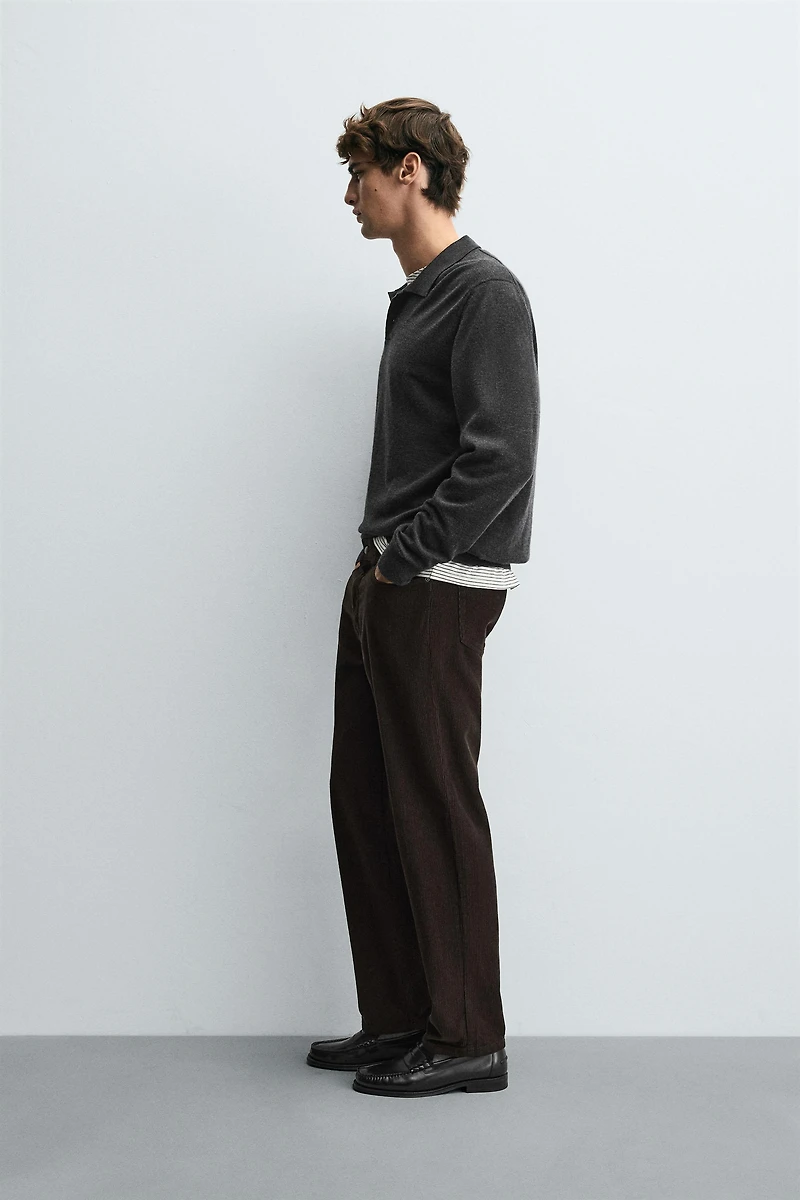 REGULAR FIT CORDUROY PANTS