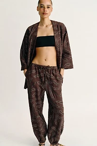 PANTALON BOUFFANT PAILLETTES FIL MÉTALLISÉ