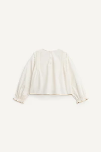 EMBROIDERED FLORAL BLOUSE LIMITED EDITION