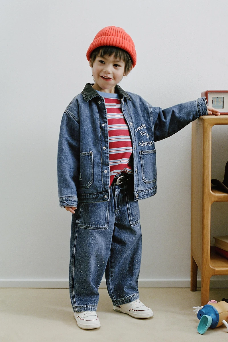 POLKA DOT BALLOON JEANS