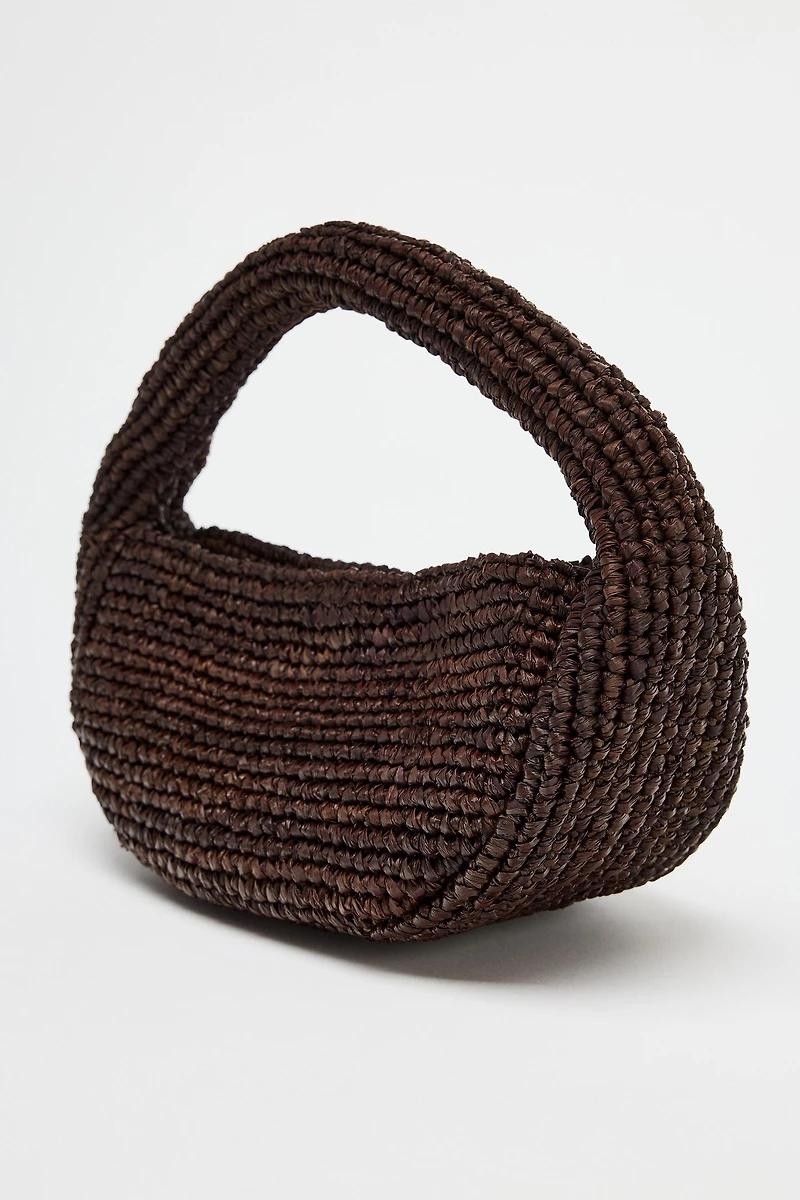 RAFFIA HANDBAG