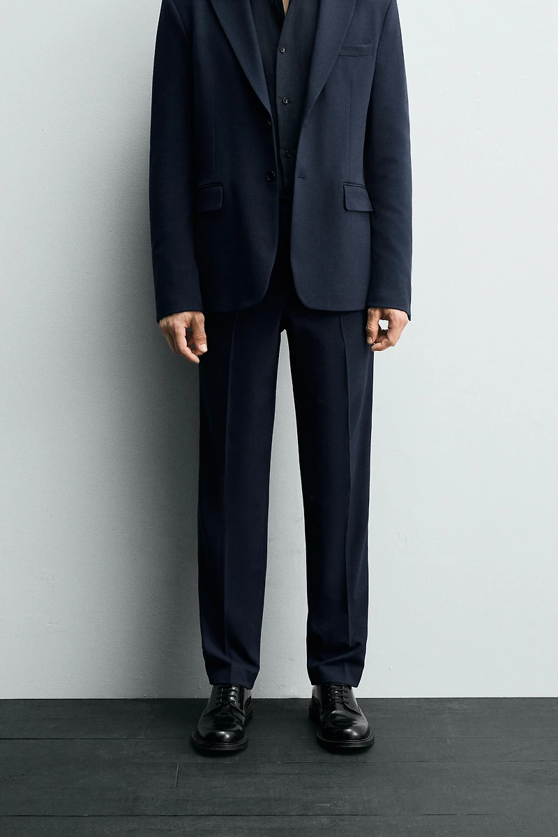 SLIM FIT SUIT PANTS