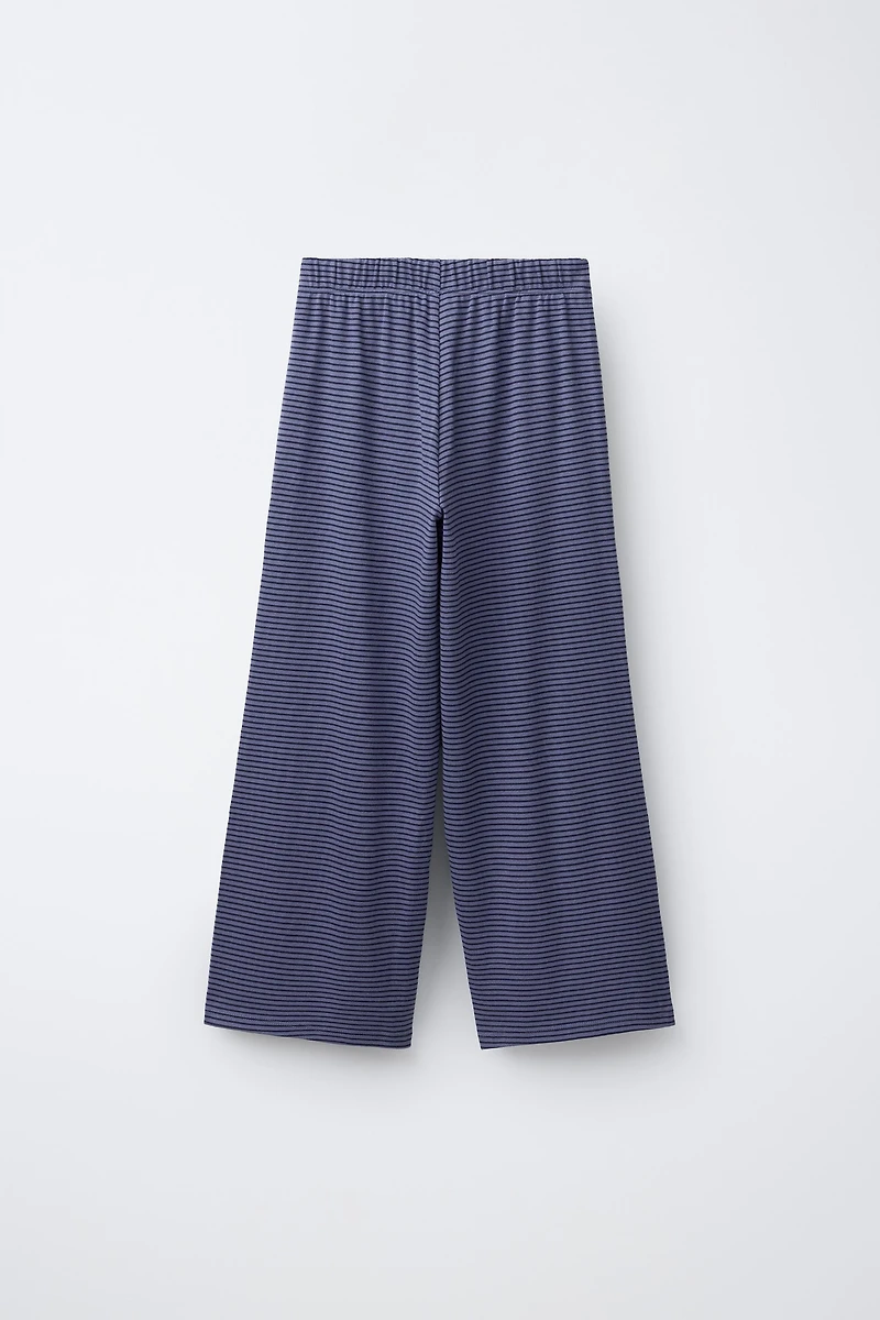 STRIPED PAJAMA PANTS