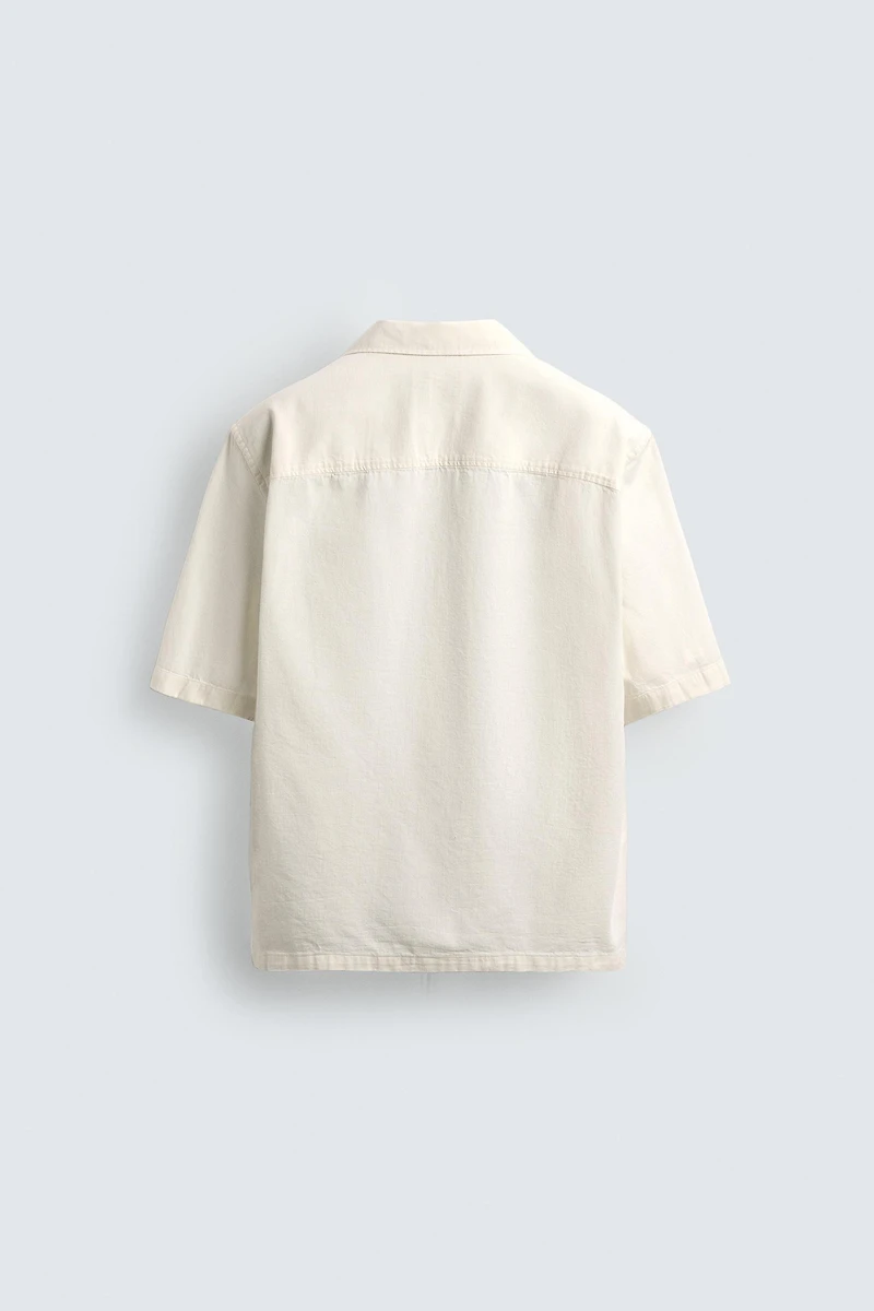 COTTON - LINEN SHIRT
