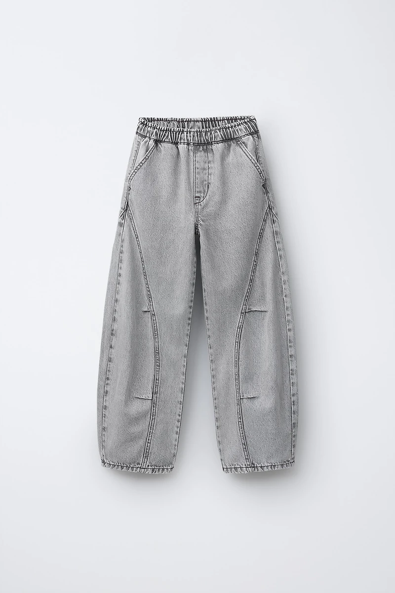 PANTALON DENIM BARREL