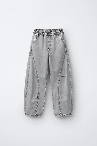 PANTALON DENIM BARREL