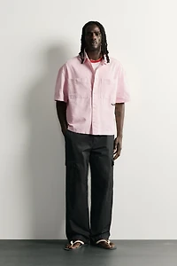 CONTRASTING RELAXED FIT SHIRT