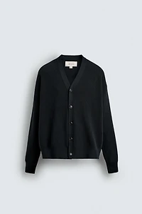 REGULAR FIT COTTON CARDIGAN