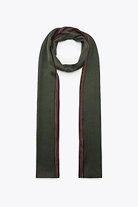 PRINTED SATIN SCARF