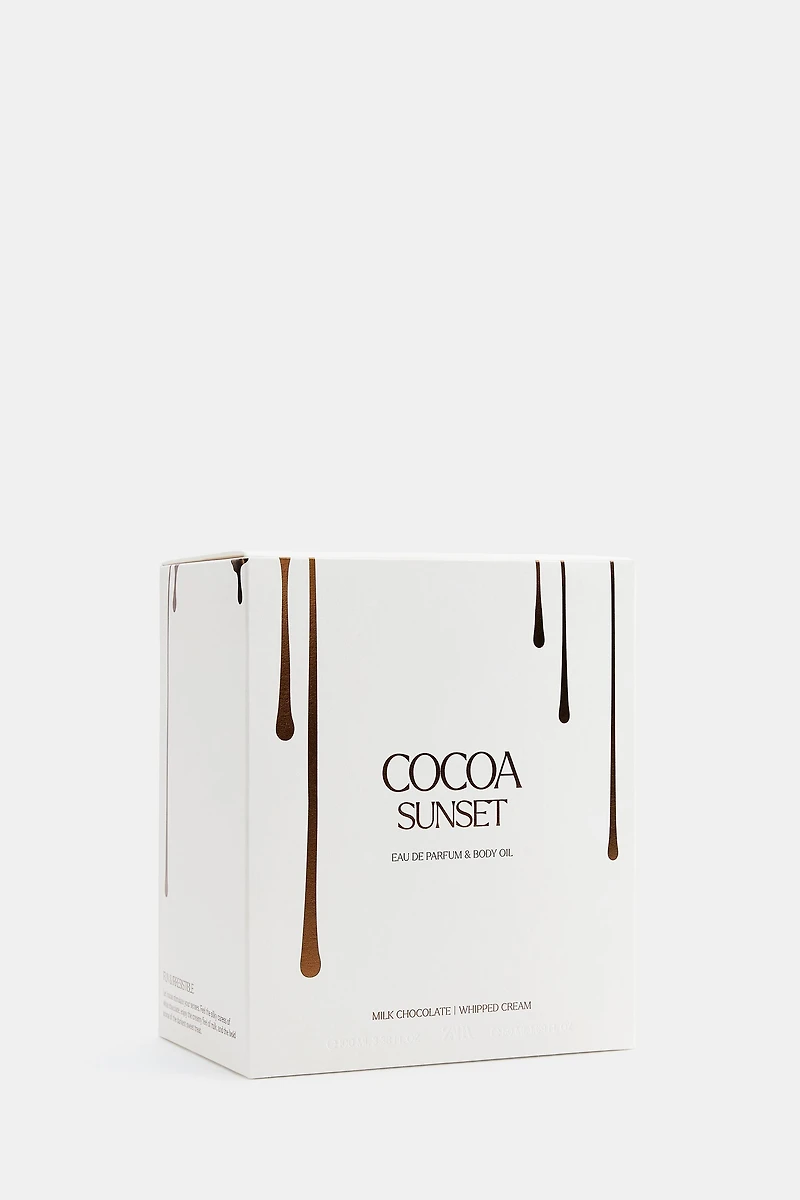 COCOA SUNSET & HUILE CORPORELLE 100 ML (3.4 FL. OZ) + 50 ML (1.7 FL.OZ)
