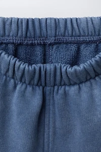 WASHED EFFECT JOGGER PANTS