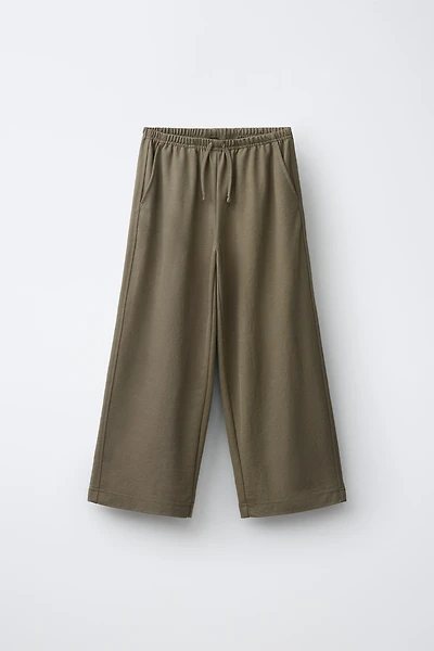 PANTALON WIDE LEG STYLE PYJAMA