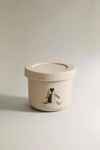 LUNCH BOX ENFANT SILICONE LAPIN