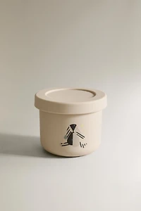 LUNCH BOX ENFANT SILICONE LAPIN