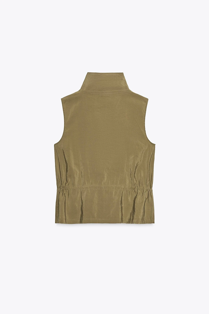 ADJUSTABLE FLOWY VEST