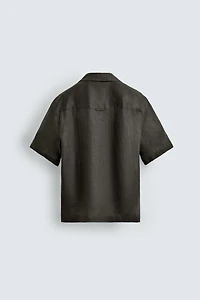 100% LINEN RELAXED FIT SHIRT