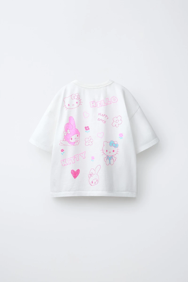 T-SHIRT BRODERIES HELLO KITTY © SANRIO