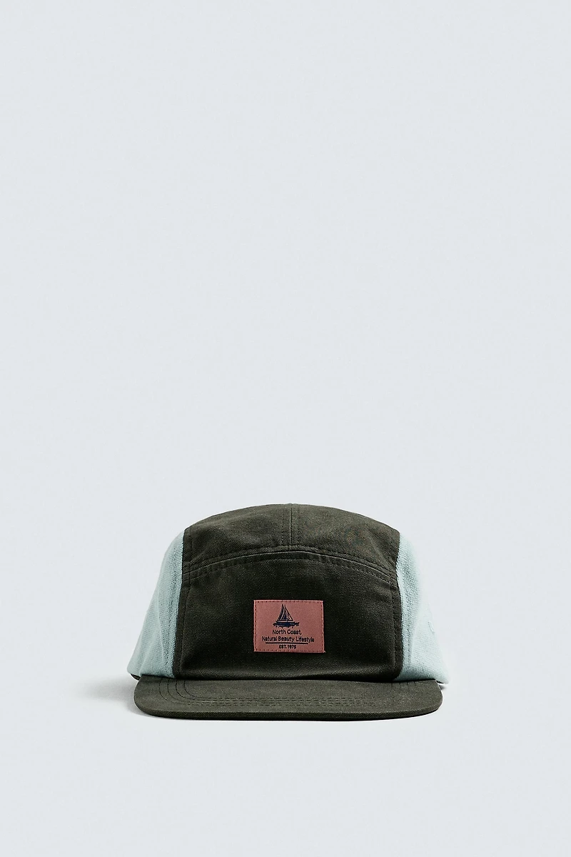 COLOR BLOCK PATCH CAP