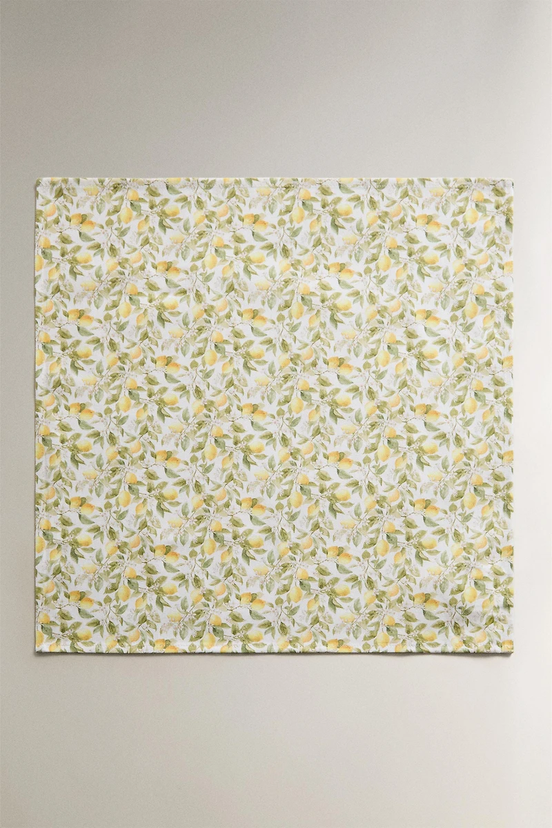 LOT DE SERVIETTES CITRONS (LOT DE 2)
