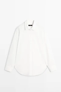 Chemise popeline 100 % coton