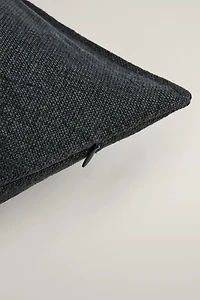 JUTE THROW PILLOW COVER