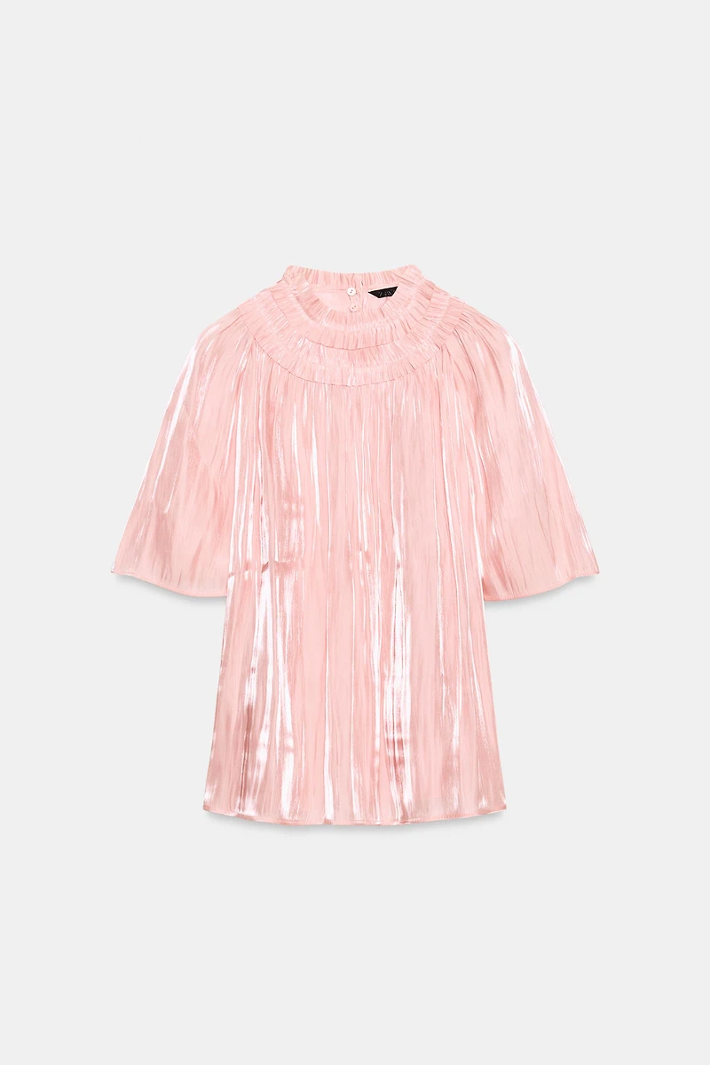 BLOUSE EFFET BRILLANT