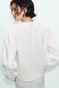 SWEAT EFFET DÉLAVÉ