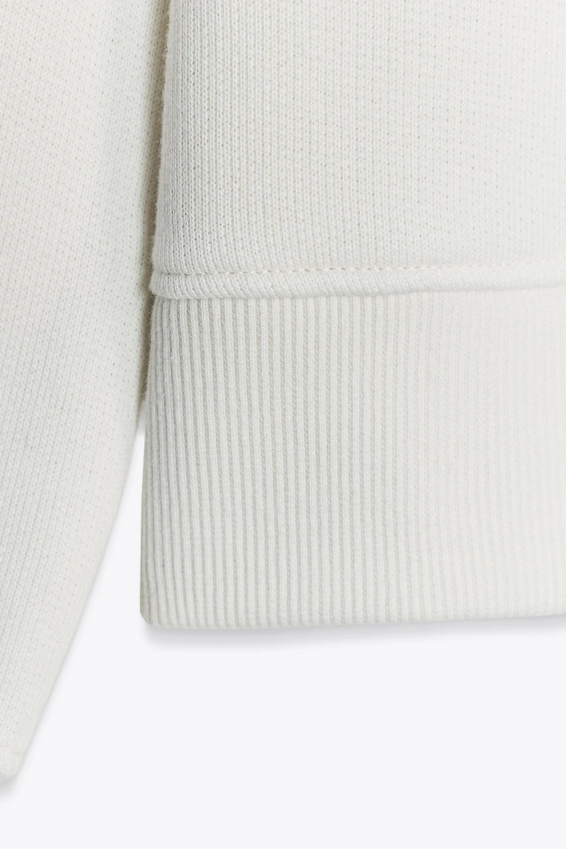 BASIC COTTON SWEATSHIRT