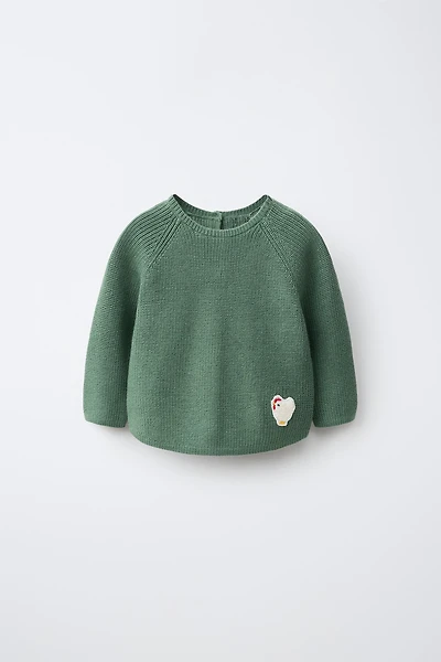 PURL KNIT JUMPER