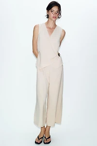 GOLD APPLIQUÉ JUMPSUIT