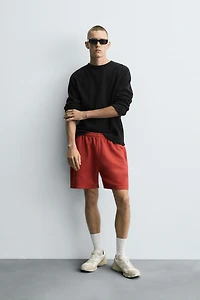 WASHED JOGGER SHORTS