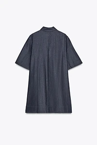 ZW COLLECTION DENIM MINI DRESS