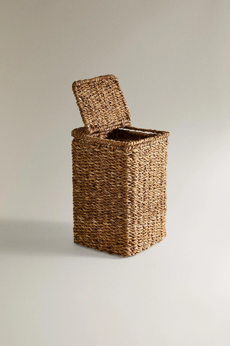 POUBELLE À PAPIER CARRÉE SALLE DE BAIN
