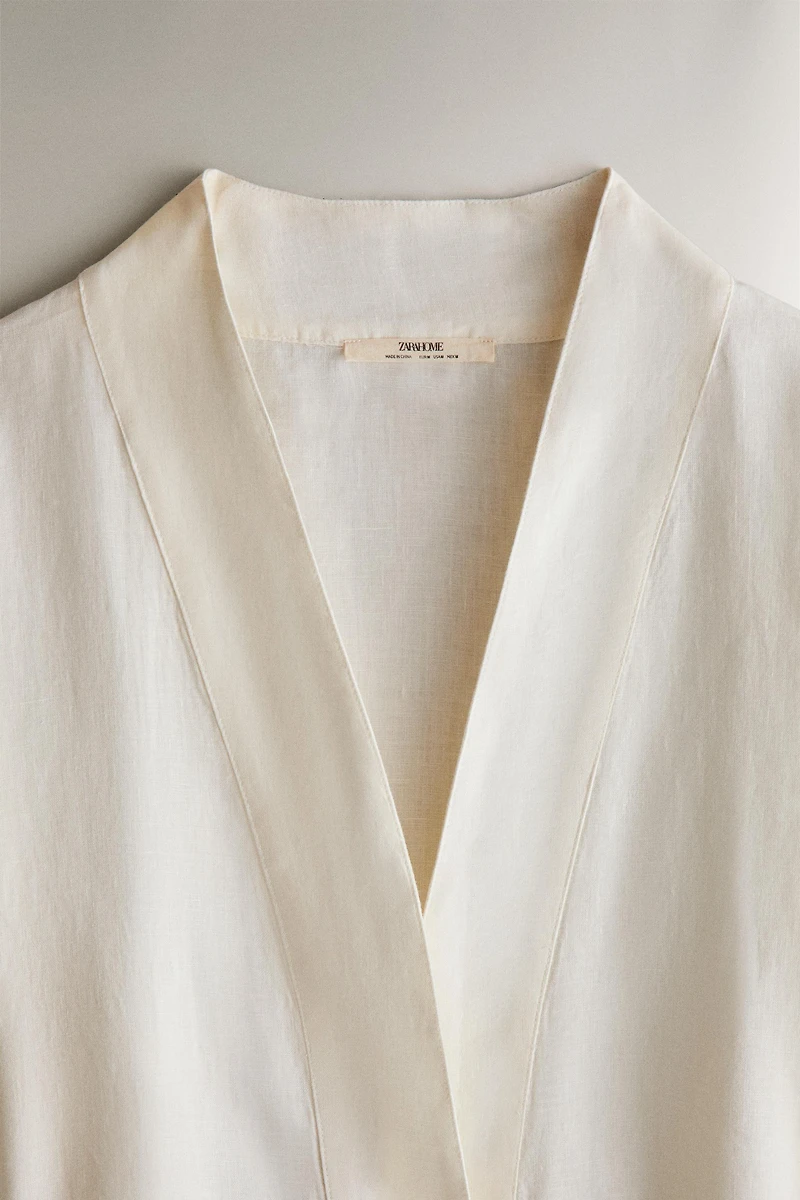 LINEN ROBE