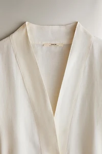 LINEN ROBE
