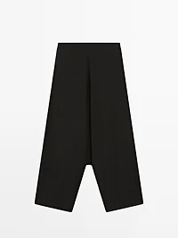 Flowing baggy trousers