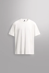 T-SHIRT BASIQUE EN COTON POUR L'ENTRAÎNEMENT