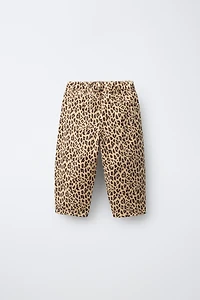 PANTALON BARREL ANIMAL PRINT