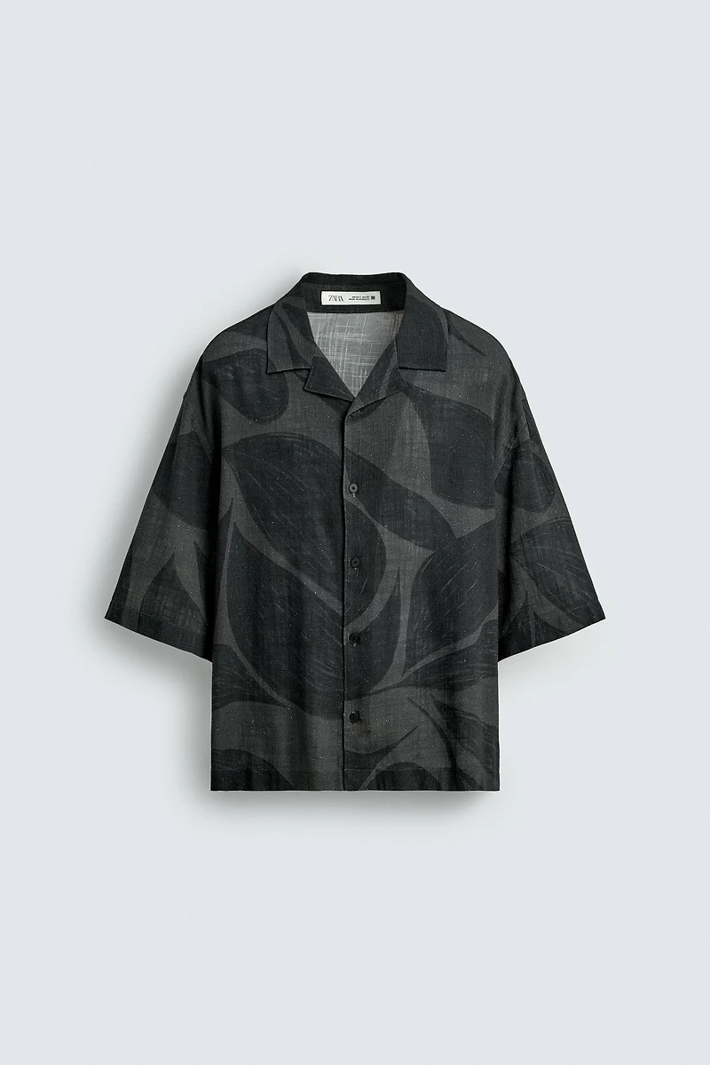 CHEMISE VISCOSE - LIN