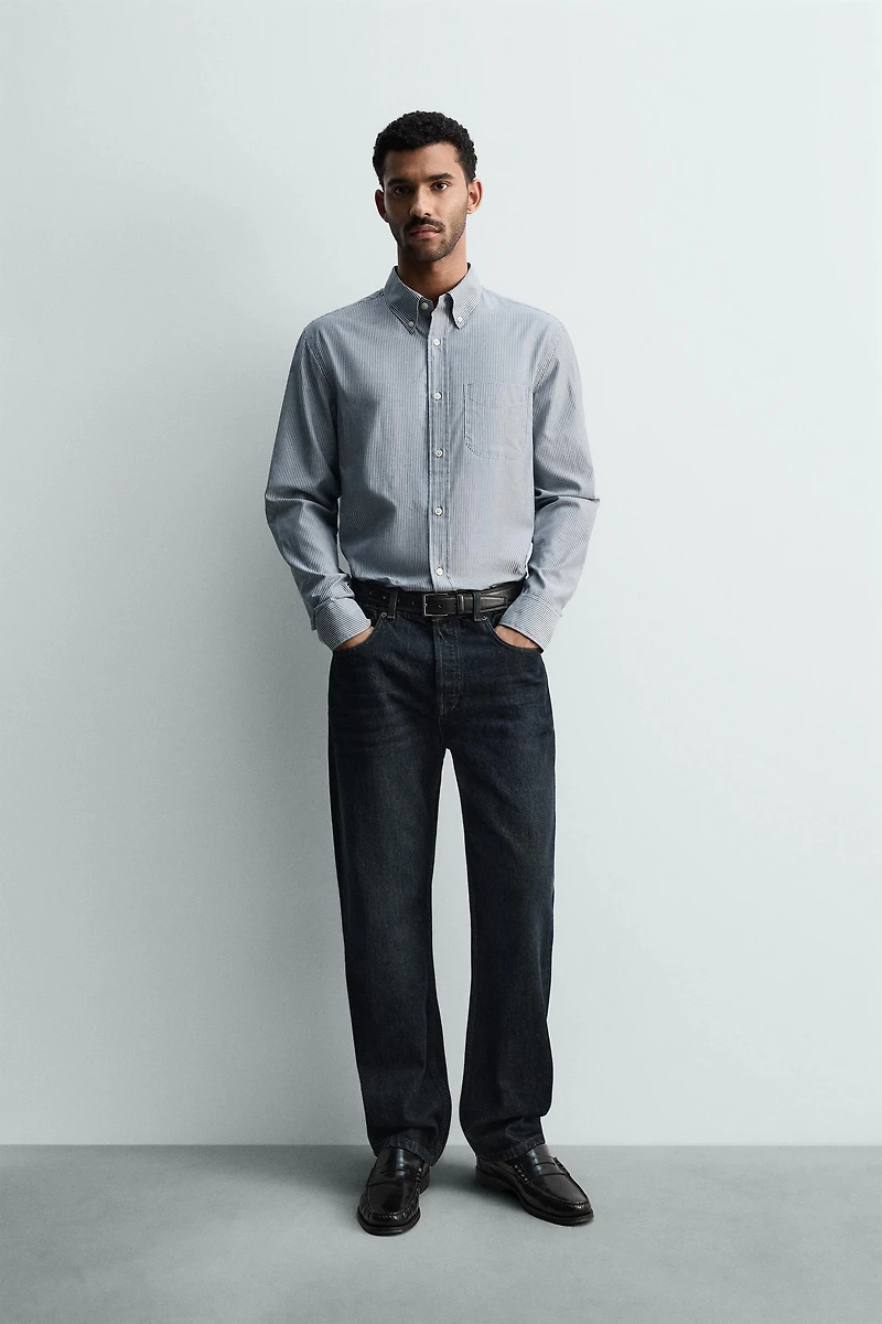 STRIPED POCKET SHIRT