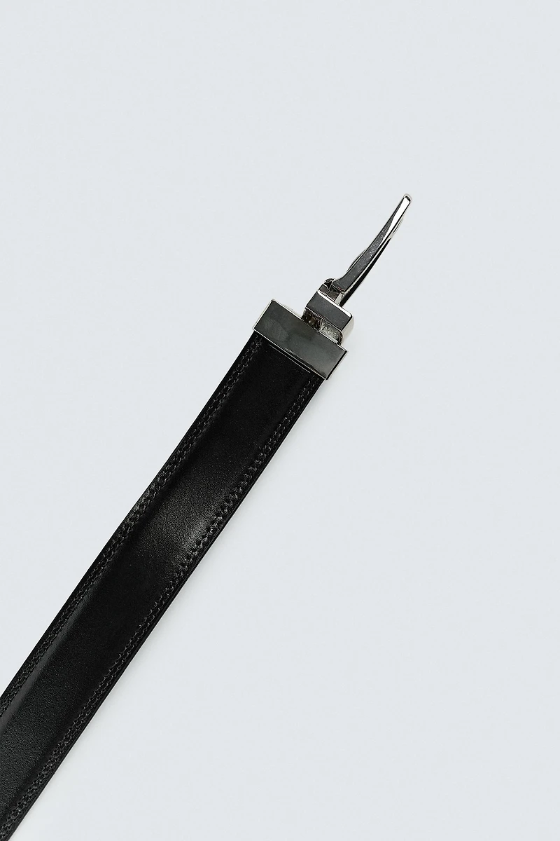 REVERSIBLE LEATHER BELT