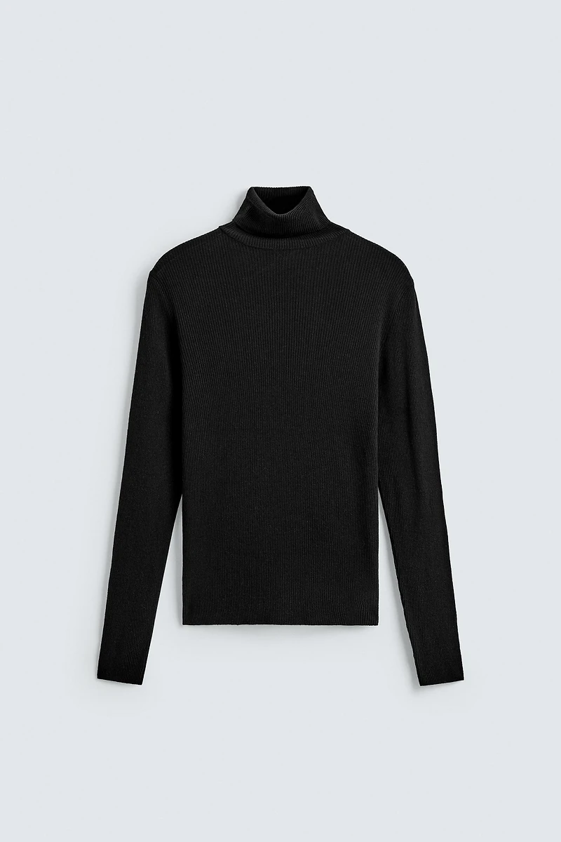 LIGHTWEIGHT RIBBED JUMPER