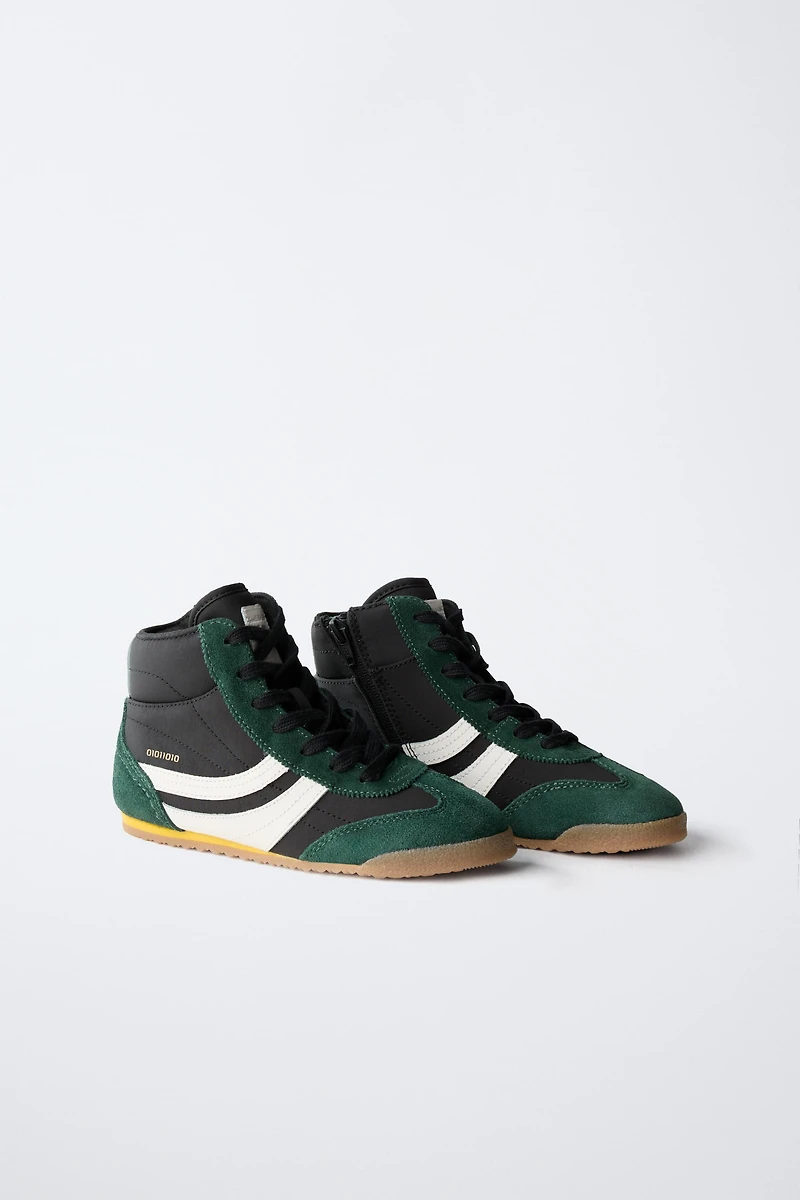 BOXING HIGH-TOP SNEAKERS