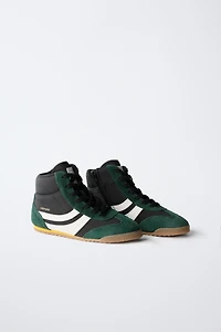 BOXING HIGH-TOP SNEAKERS