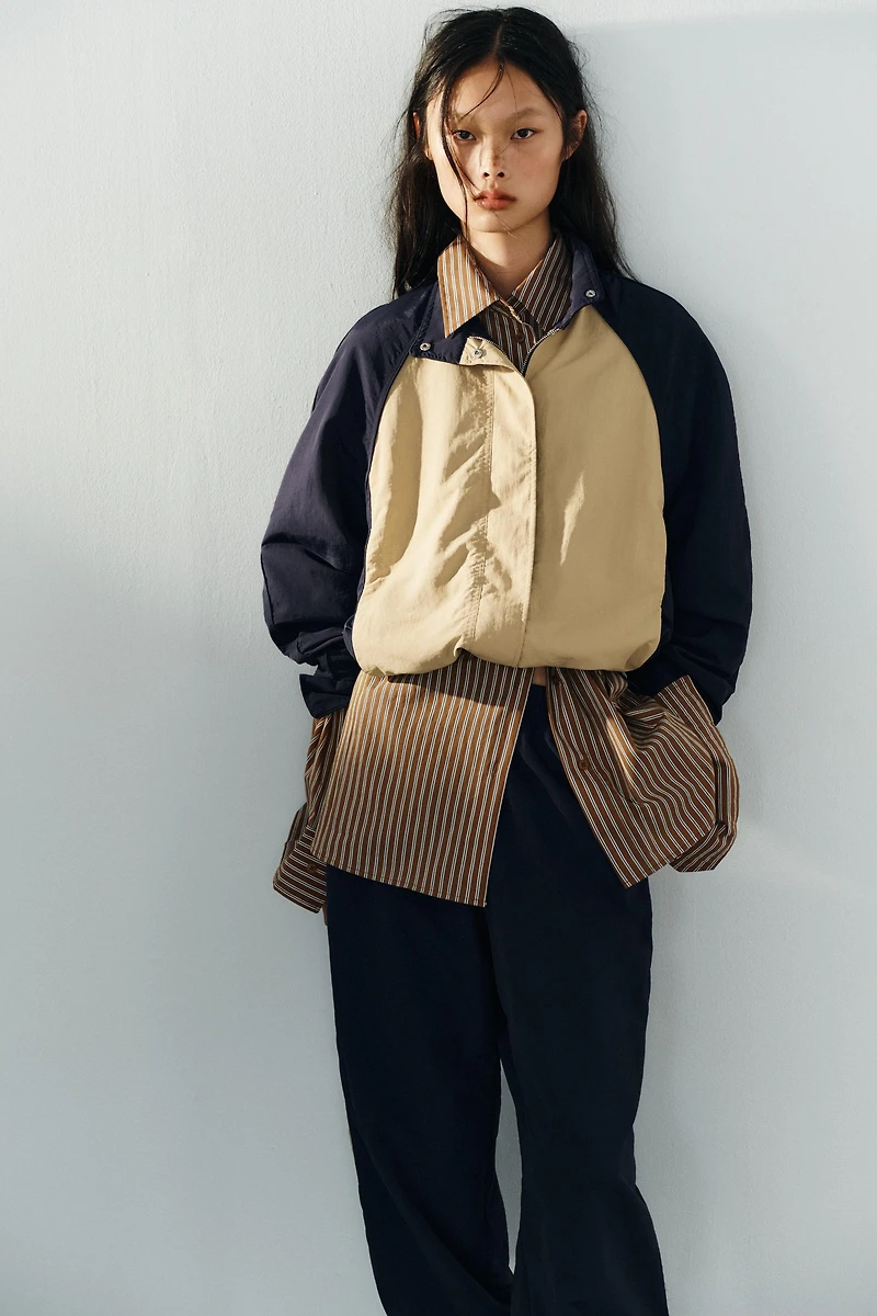 COMBINATION NYLON JACKET