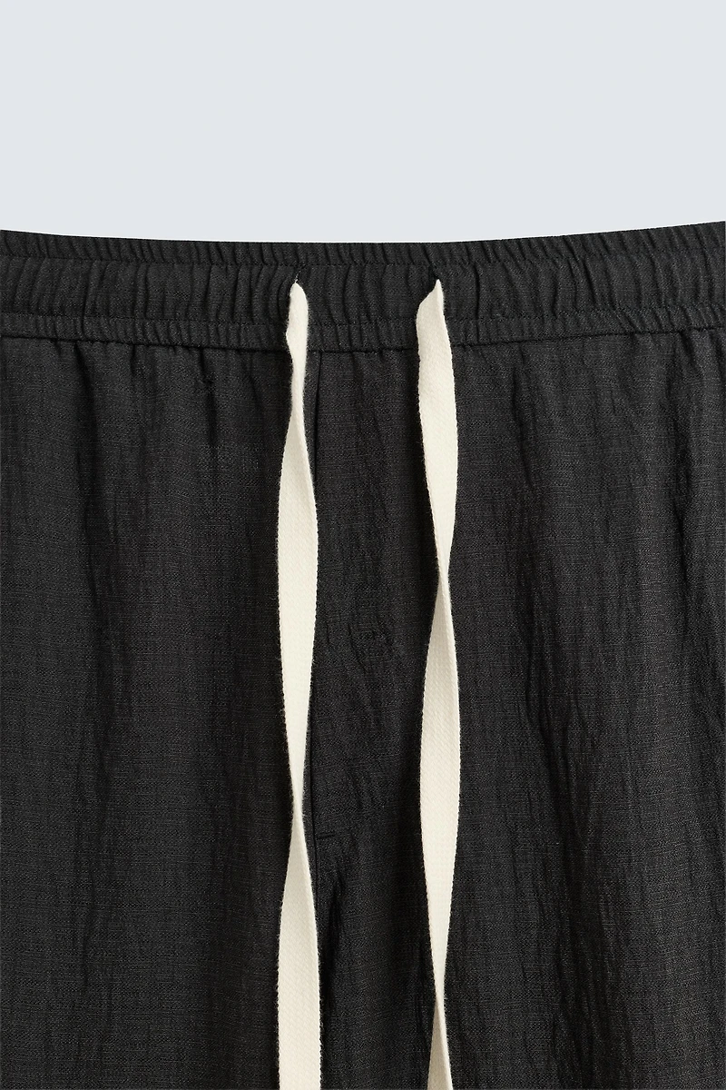 PANTALON COUPE DÉCONTRACTÉE COLOR BLOCK