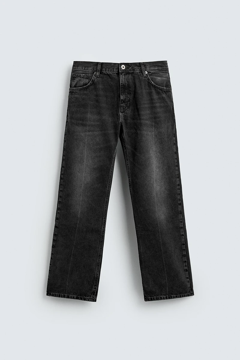 FLARE FIT SLIT JEANS