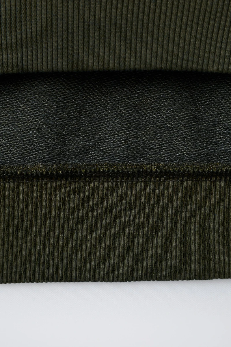 GARMENT DYE SWEATSHIRT