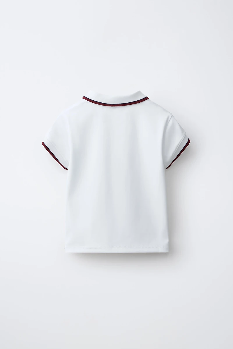 SPORTY ZIP POLO