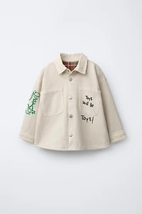TOY STORY © DISNEY PIXAR EMBROIDERED TWILL OVERSHIRT